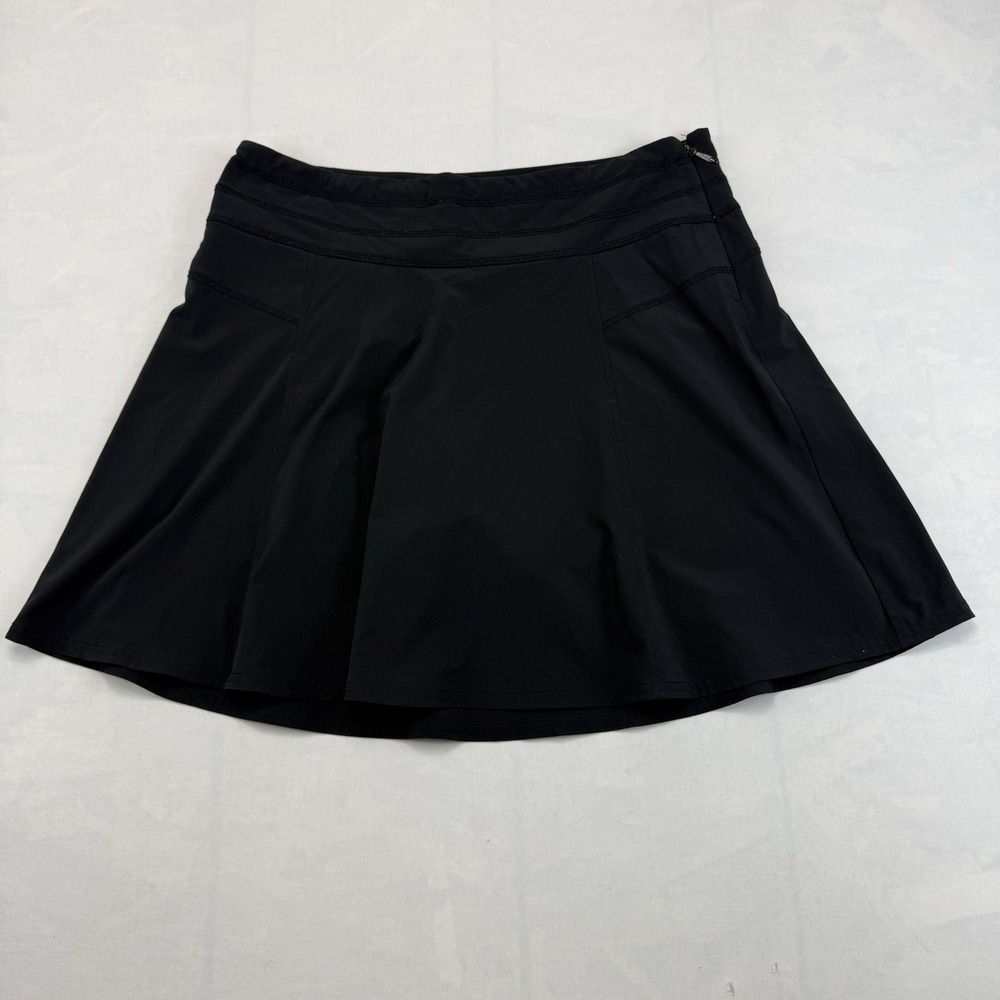 Athleta All Day Skort Women's 8 Navy Blue Active Skirt with Liner